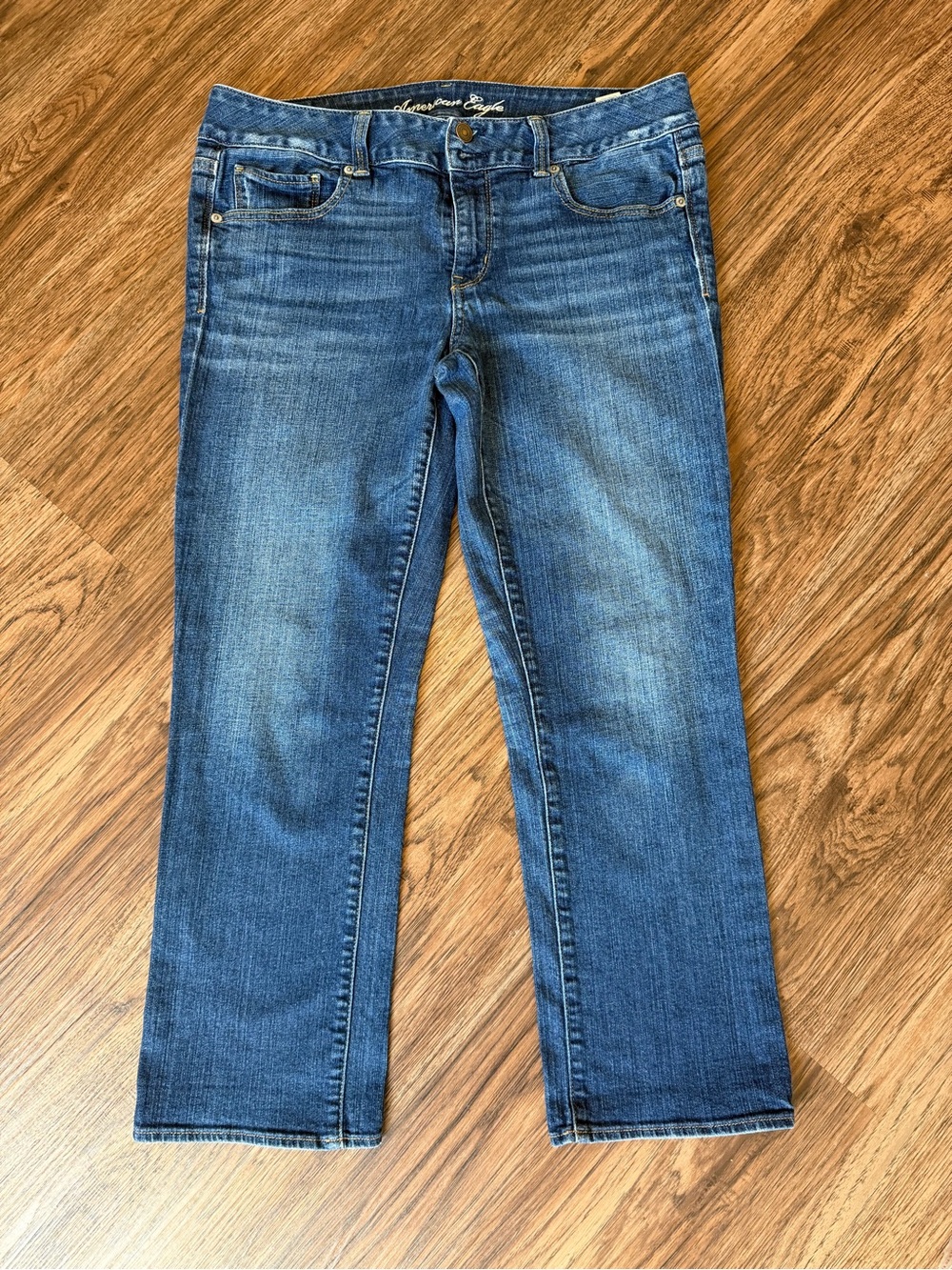 American Eagle Woman’s Y2K Artist Low Rise Jeans 12